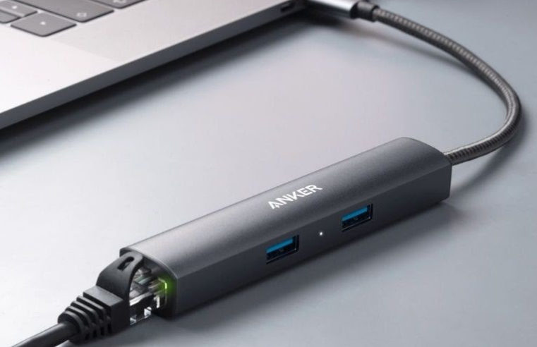 Anker lança no Brasil cabo adaptador 5 em 1 com portas USB, Ethernet e HDMI