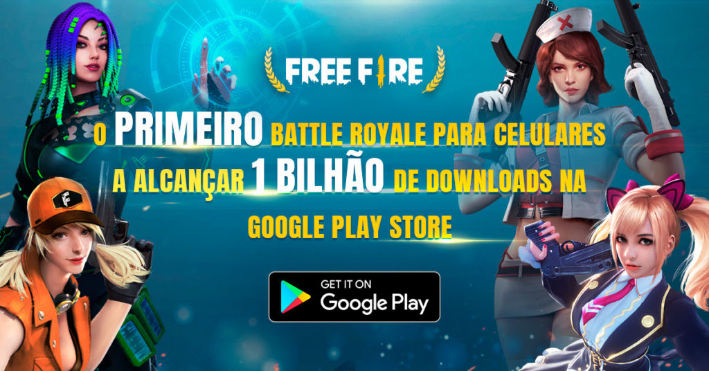 Como jogar Free Fire pela Google Play Store