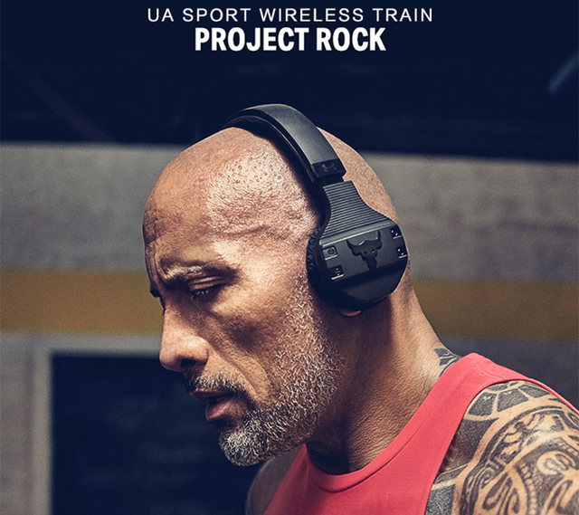 Projetado, testado e aprovado por Dwayne “The Rock“ Johnson: chega ao Brasil  o UA Project Rock Over-Ear – Engineered by JBL