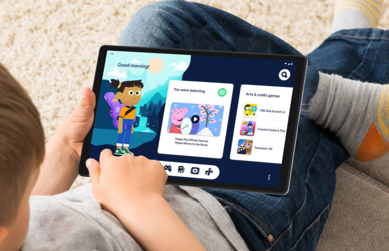 Google lança Kids Space no Brasil, uma nova experiência em tablet para a família