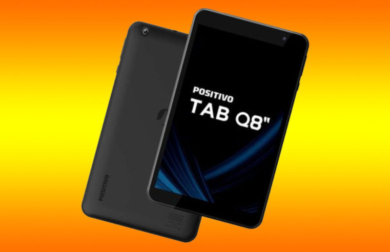 Positivo lança tablet compacto Tab Q8 com foco em produtividade e performance