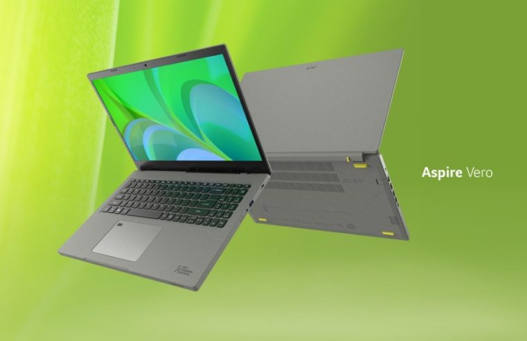 Acer expande seu portfólio de produtos Vero ecologicamente conscientes