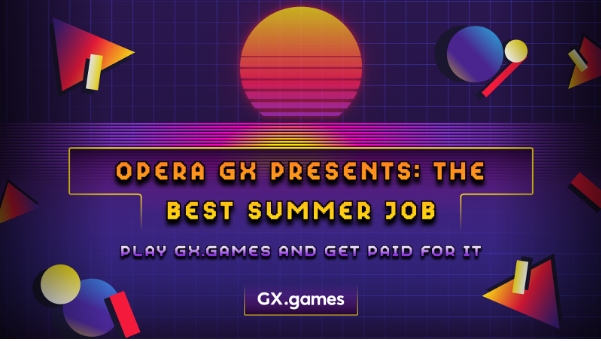 “O Melhor Emprego de Verão”: Opera GX vai pagar 5 mil dólares para jogar videogames