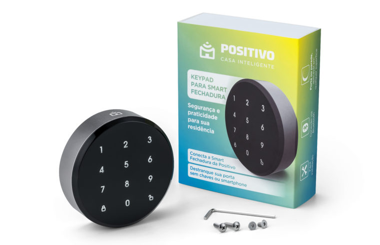 Positivo Casa Inteligente amplia portfólio de segurança e jornada da Smart Fechadura com novo Smart Keypad