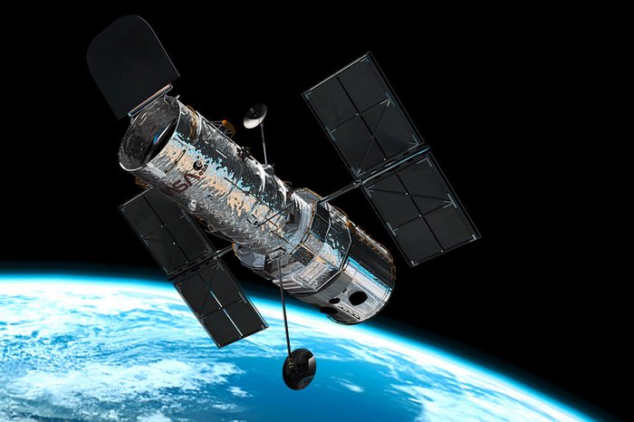 O Hubble capturou uma imagem deslumbrante de uma paisagem marítima galáctica