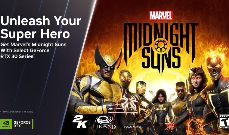 Compre uma placa de vídeo GeForce RTX série 30 e ganhe Marvel’s Midnight Suns