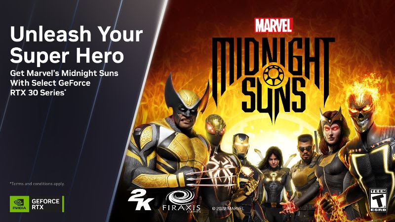 GeForce RTX série 30 - Marvel's Midnight Suns