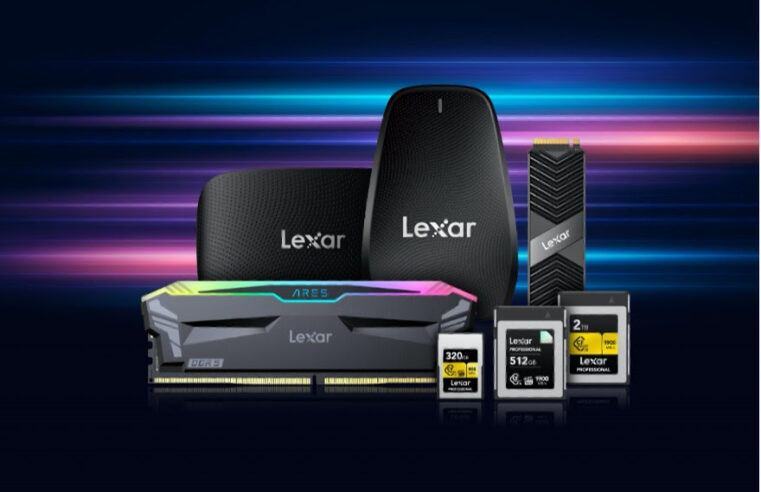 Lexar revela novas soluções para jogos, fotos e vídeos na CES 2023