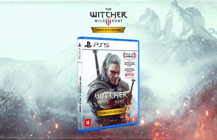 The Witcher 3: Wild Hunt – Complete Edition para Playstation 5 chega ao varejo em 20 de fevereiro