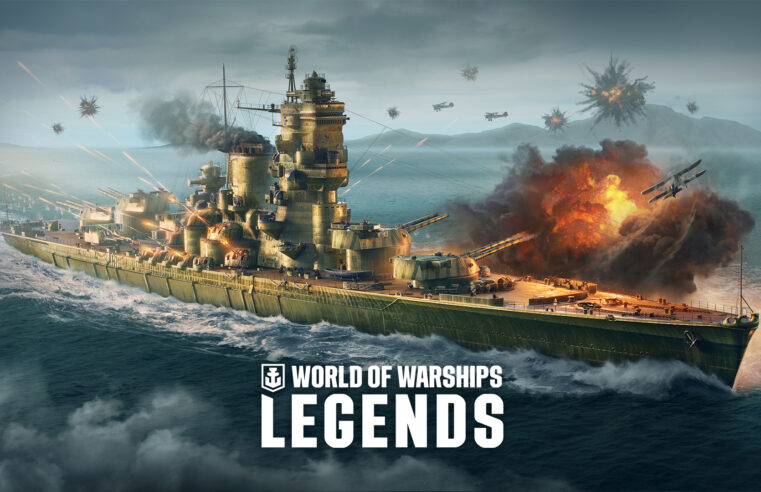 Mês de abril traz poderes navais ao World of Warships: Legends em atualização mais recente