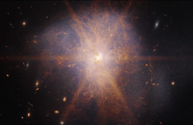 Novas Imagens do Telescópio Espacial James Webb Revelam Galáxias em Fusão