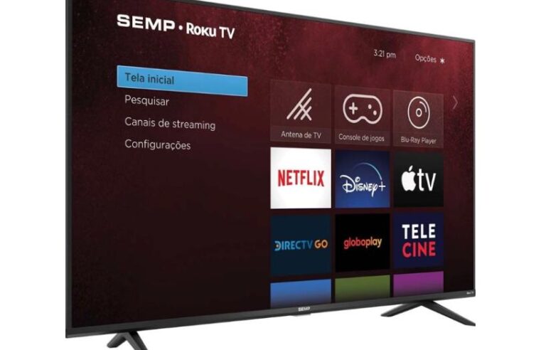 Smart TV LED Semp 50 polegadas 4K está em promoção na Amazon, de R$2.099,90 por R$1.949,90