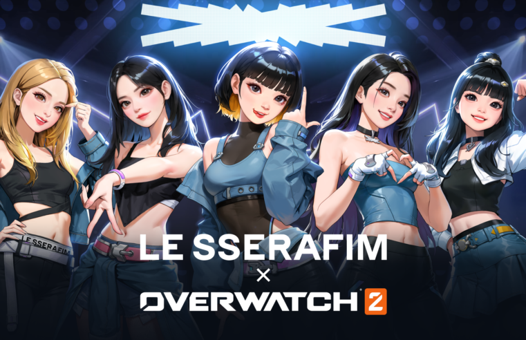 Overwatch 2 e grupo de K-pop LE SSERAFIM colaboram em clipe musical inédito