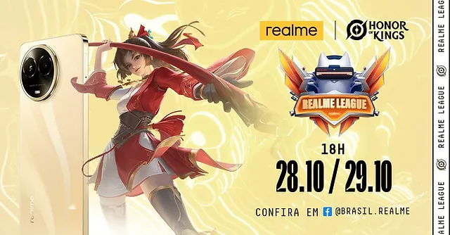 realme realiza seu primeiro campeonato de Honor of Kings com o desempenho absoluto do realme 11 5G