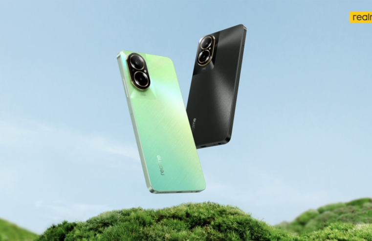 realme C67 é o primeiro a abandonar suporte plástico da tela no segmento, assim como smartphones flagship