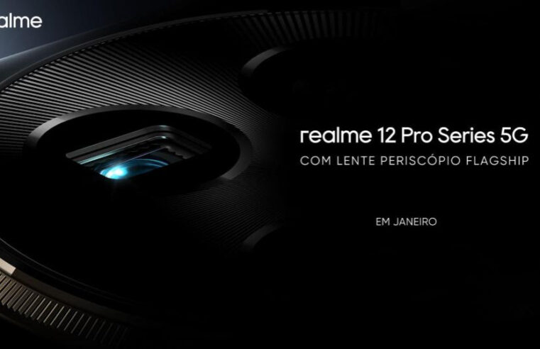 realme 12 Pro+ 5G chegará ao Brasil com lente periscópio e design dos relógios de luxo no segmento intermediário