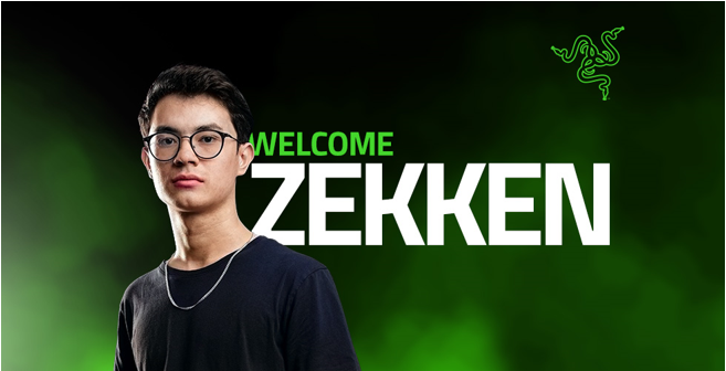 Razer assina com Zekken, prodígio de VALORANT, e amplia sua lista de jogadores de elite apoiados pela marca