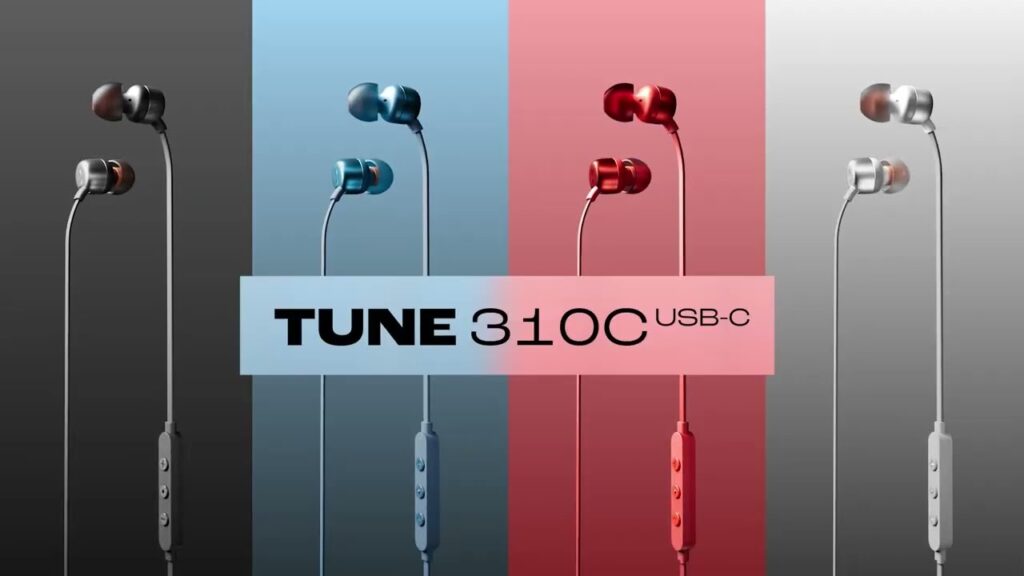 JBL Tune 310C: Fone Intra-auricular com Conectividade USB-C e Som JBL Pure Bass