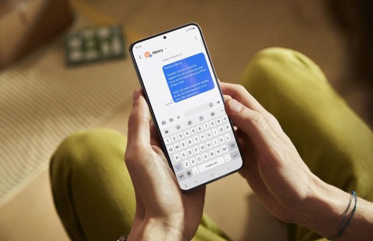 Faça e atenda ligações por texto utilizando o Galaxy AI