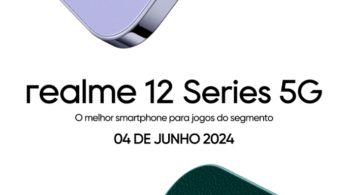 realme 12 Series 5G chega oficialmente ao Brasil em 4 de junho