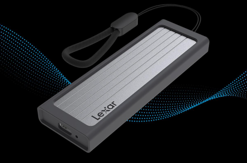 Lexar lança SSD portátil E6P, solução robusta de alto desempenho pensada para profissionais que estão em constante movimento