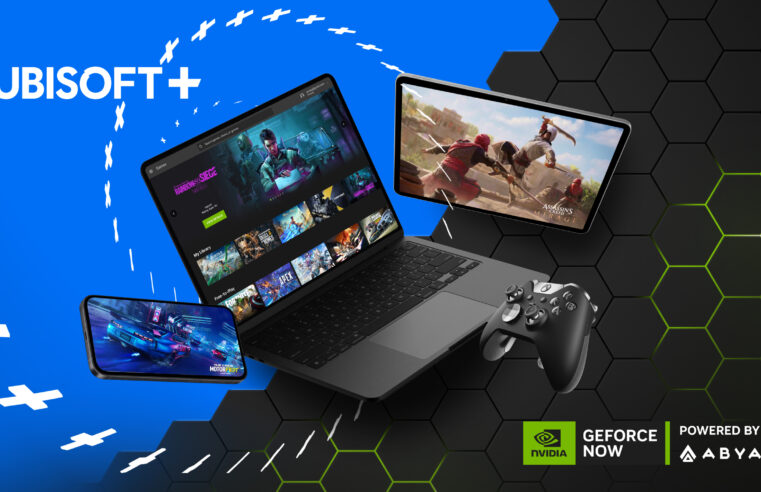 ABYA reúne Ubisoft+ e NVIDIA GeForce NOW Powered by ABYA, proporcionando alto desempenho nos principais títulos de jogos da Ubisoft em quase todos os dispositivos