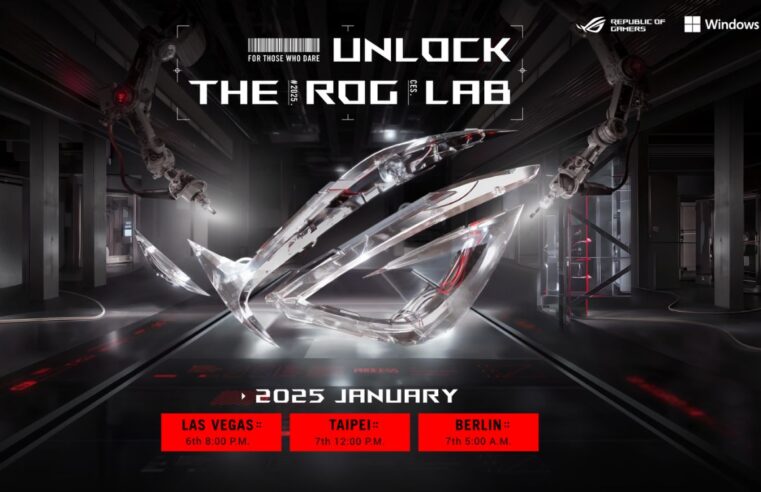 ASUS Republic of Gamers anuncia evento de lançamento virtual da CES 2025