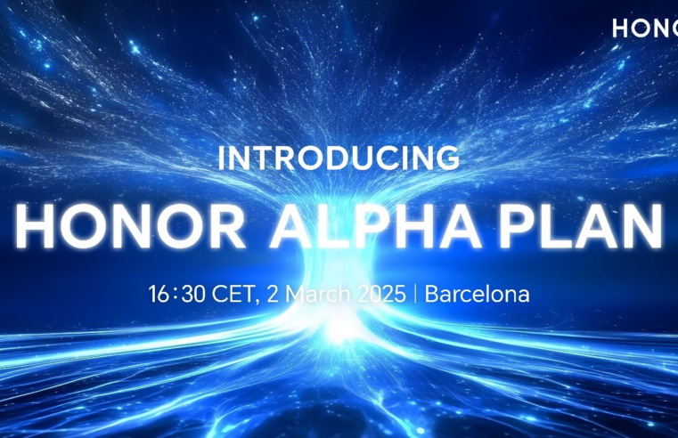 HONOR marcará o futuro da IA no MWC 2025 com o lançamento do “HONOR ALPHA PLAN”