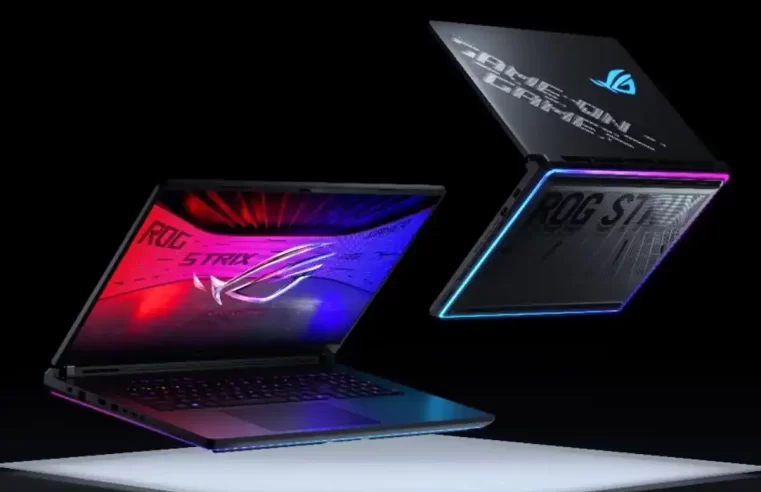 ASUS ROG lança primeiros notebooks gamer com GPU RTX 5000 e design inédito