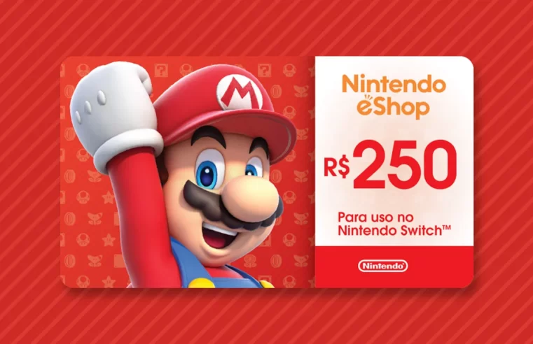 Gift Card Nintendo eShop com 10% de desconto no Mercado Livre! Aproveite para economizar nos seus jogos favoritos