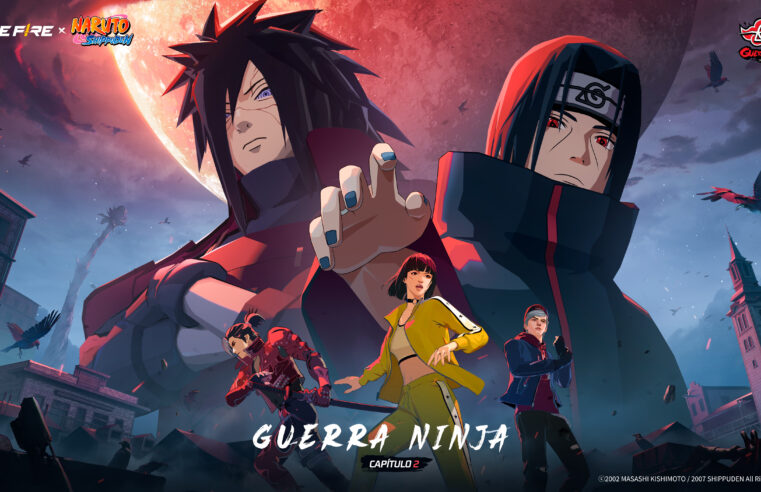 Free Fire x NARUTO SHIPPUDEN: Capítulo 2 chega com novos modos e torneio global