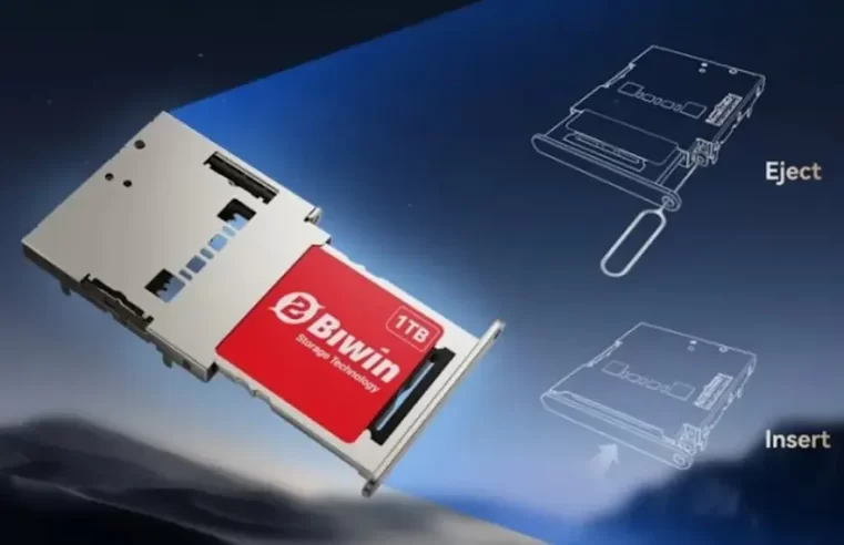 China apresenta Mini SSD do tamanho de um SIM card e promete revolucionar o armazenamento portátil