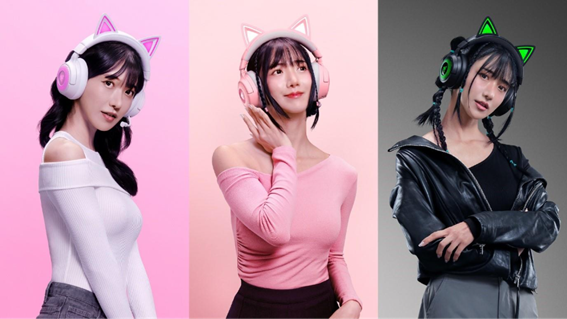 Razer apresenta linha Kraken Kitty V3, agora com conectividade multiplataforma