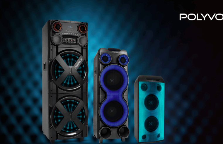 Polyvox lança novas caixas de som com potência de 2.300W e preço acessível no Brasil