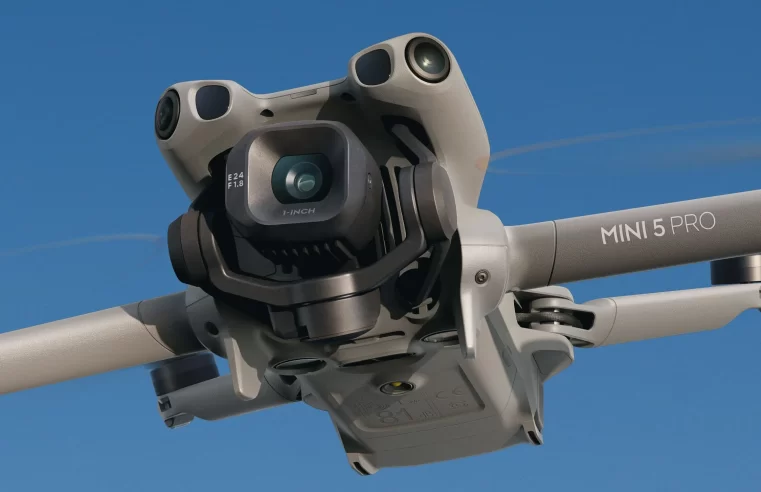 DJI Mini 5 Pro: o novo drone que eleva a experiência de voo com detecção de obstáculos