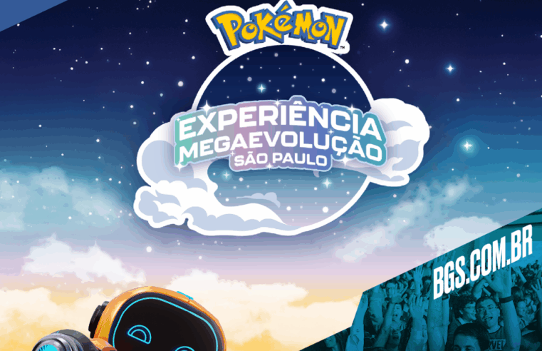 Pokémon estreia oficialmente na Brasil Game Show 2025 com estande inédito e atrações exclusivas