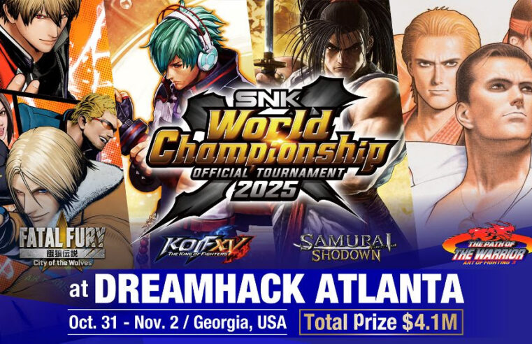 SNK World Championship 2025 terá mais de US$ 4 milhões em prêmios e inscrições abertas para LCQ
