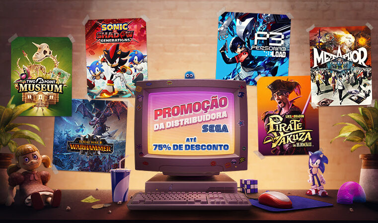 Oferta de títulos da SEGA® disponível no Steam: Maior desconto já aplicado a Total War™: WARHAMMER III