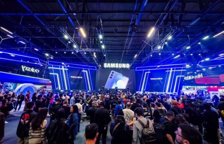 Samsung impressiona na BGS 2025 com ecossistema Galaxy voltado para gamers e experiências impulsionadas por IA