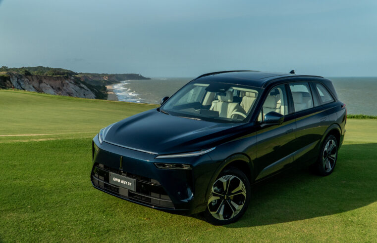 GWM Wey 07 chega ao Brasil: SUV híbrido de luxo de seis lugares com 517 cv e autonomia elétrica de 128 km