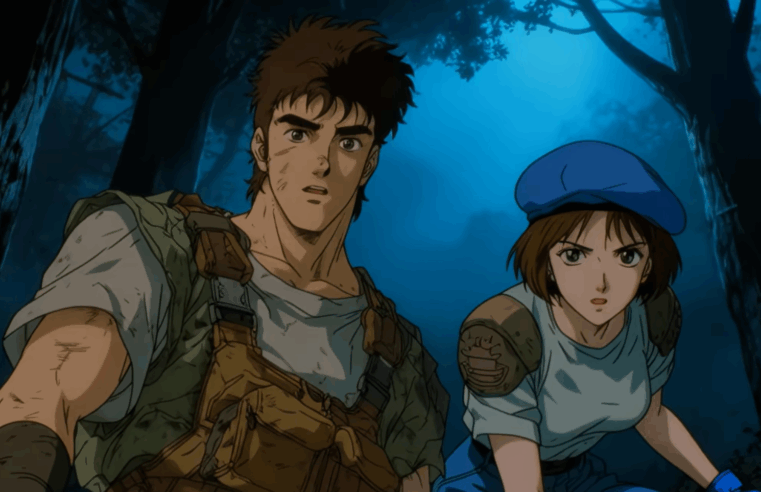 IA recria Resident Evil como anime dos anos 90, e o resultado vai te deixar de queixo caído