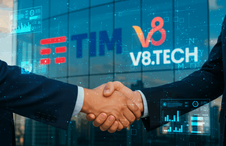 TIM compra V8.Tech por R$ 140 milhões e cria nova vice-presidência para acelerar ofensiva no B2B