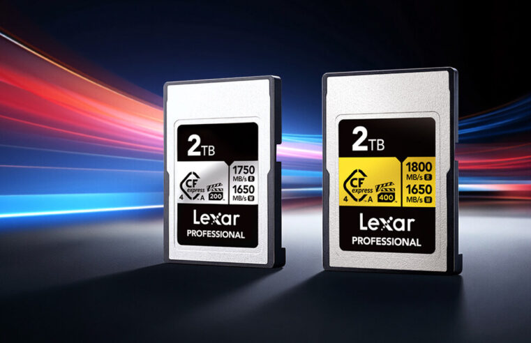 Lexar lança cartões CFexpress 4.0 Type A de 2TB para elevar a produção de vídeos 8K em câmeras Sony