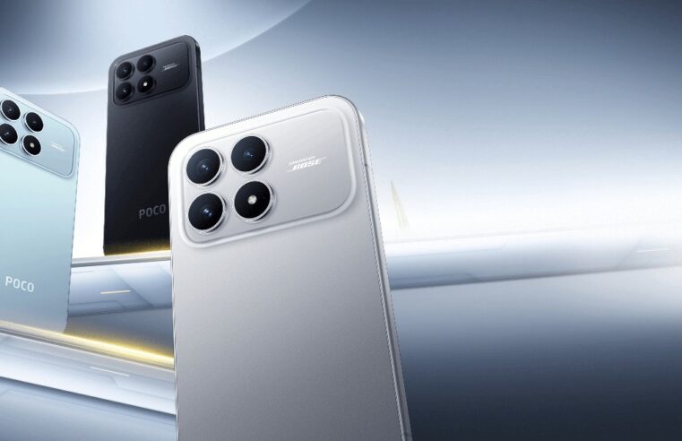 POCO surpreende e entra no segmento premium: nova linha F8 chega com som da Bose e tela inédita