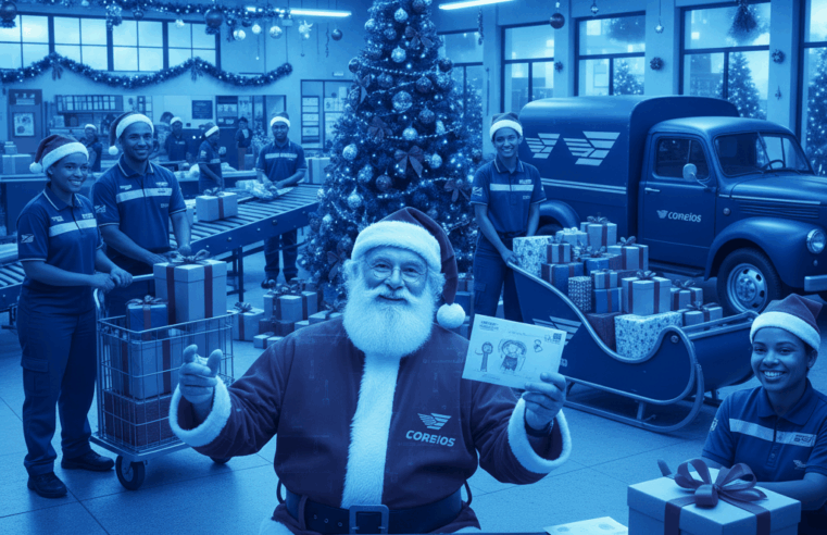 Papai Noel dos Correios 2025: como adotar uma carta e presentear uma criança neste Natal