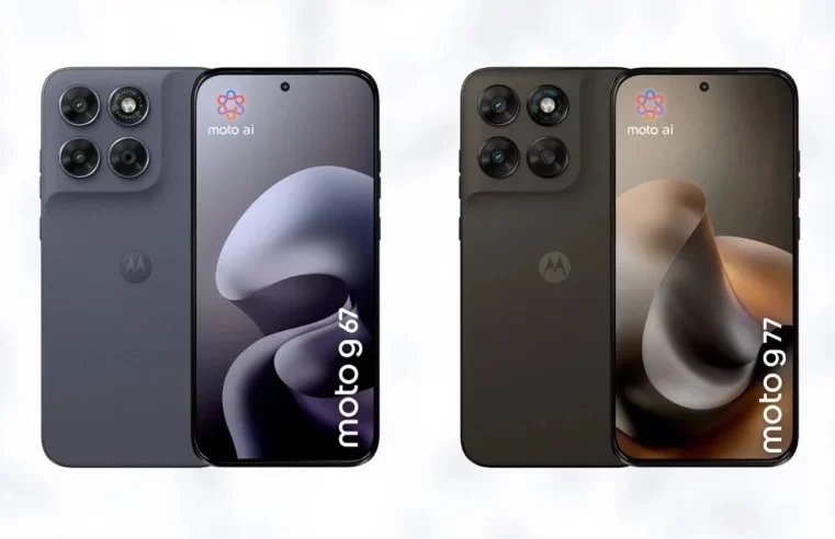 Vazou Tudo! Moto G77 e G67 aparecem em imagens reais com cores Pantone e Android 16; Veja o que muda
