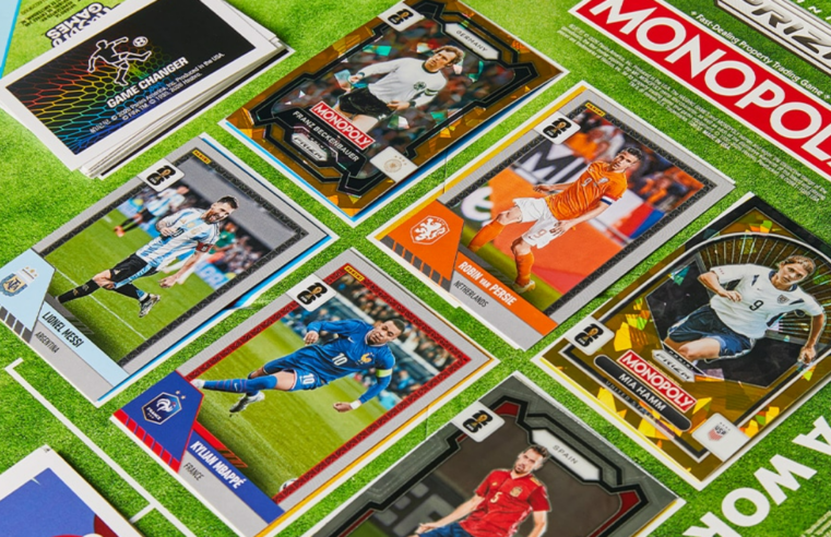 Copa do Mundo da FIFA 2026™ inspira novo Monopoly estratégico com cartas ultrarraras e lendas do futebol