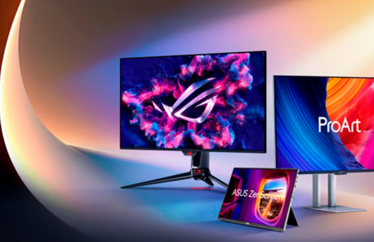 Mercado de monitores OLED dispara 78% e ASUS lidera vendas no início de 2026