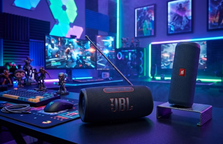 JBL lança dois novos dispositivos no Brasil e aposta em bateria maior, Auracast e som mais potente