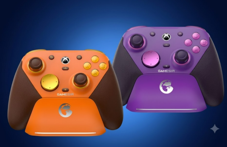 GameSir G7 Pro ganha novas cores para PC e Xbox; controle premium com TMR e microswitches chega em roxo e laranja